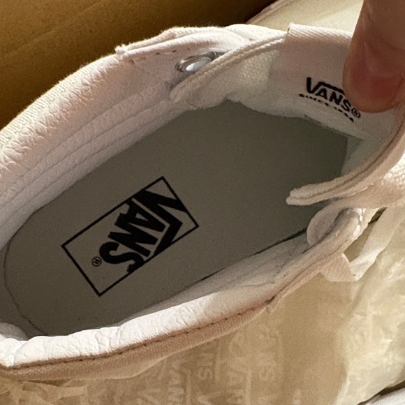 Vans White High-Top Sneakers - Picture 4 of 9